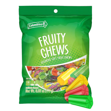 Colombina Fruity Chews 6oz Bag