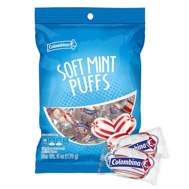 Colombina Soft Peppermint Puffs 6oz Bag