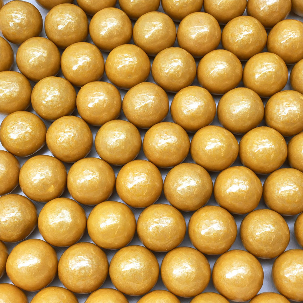 Albert's Color Splash Gumballs Gold 2 lb Bag