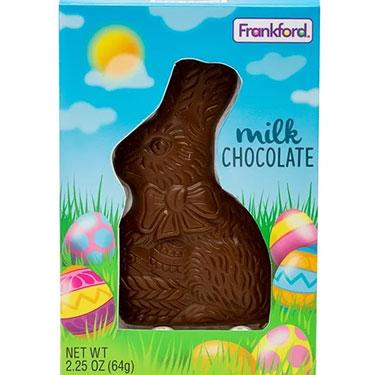 Frankford Easter Rabbit Milk Chocolate 2.25oz Box