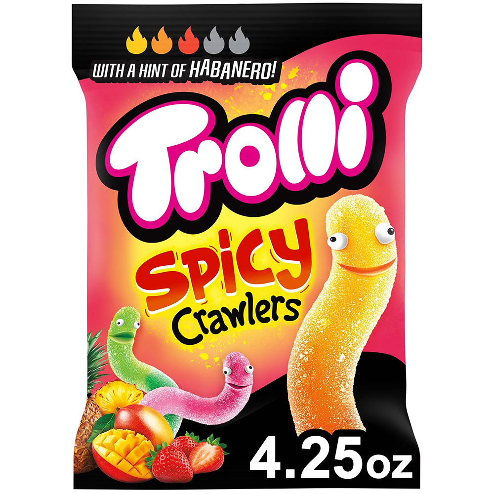 Trolli Spicy Crawlers 4.25oz Bag