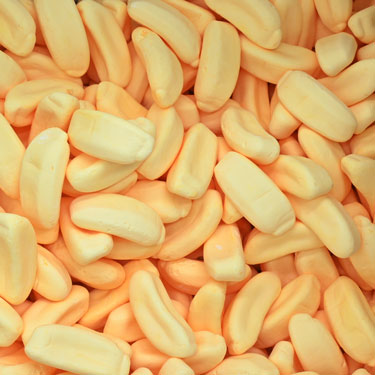 Dare Candies Marshmallow Bananas 1 Lb