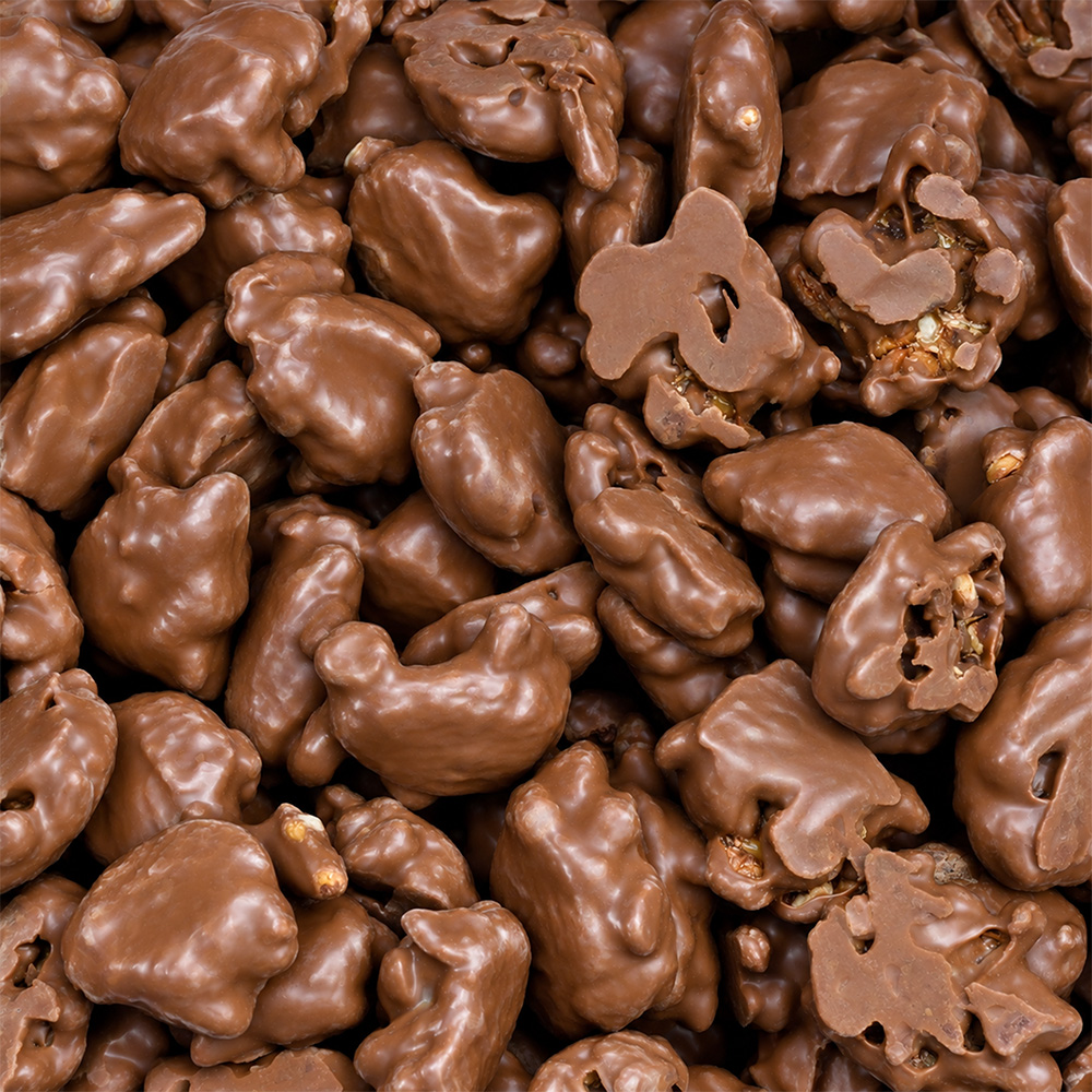 Zachary Milk Chocolate Caramel Pecan Clusters 1 Lb