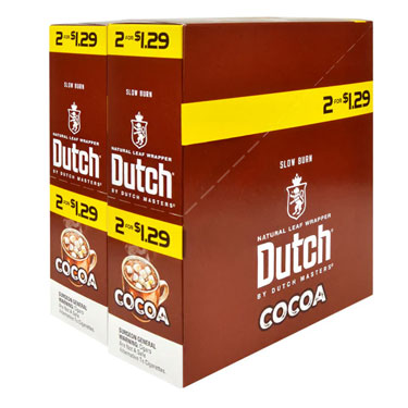 Dutch Masters Cocoa 30ct 2pk