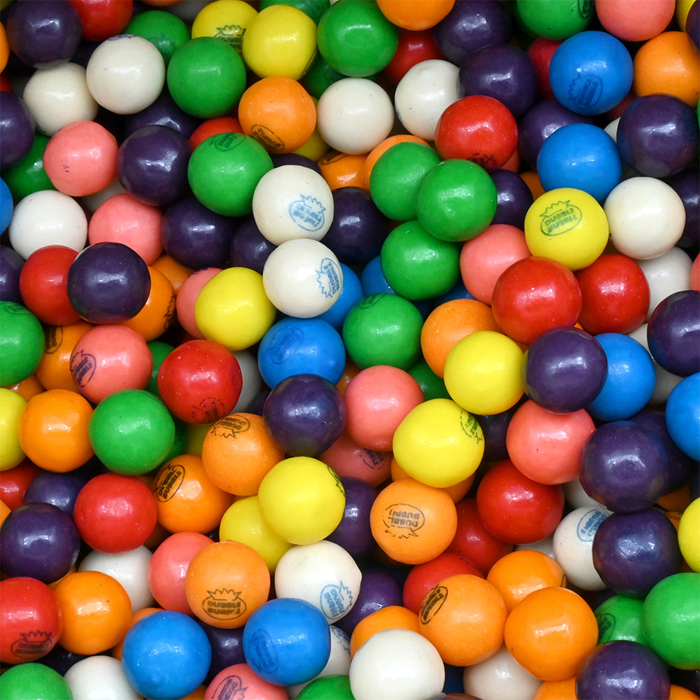 Dubble Bubble 0.60" Assorted Gumballs 2 lb