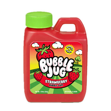 Bubble Jug Strawberry Bubble Gum 1.94oz Jug