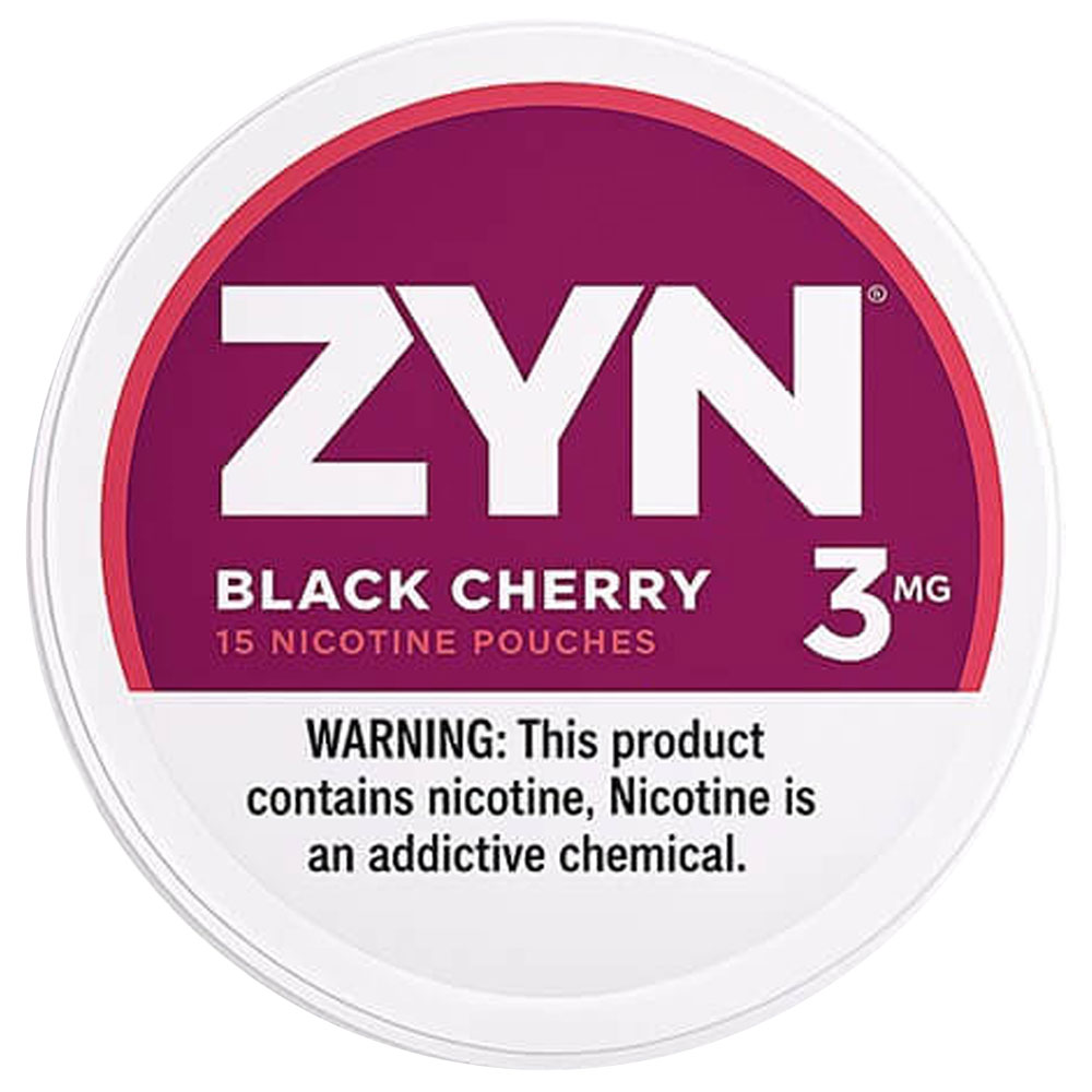 ZYN Nicotine Pouches Black Cherry 3mg 5ct