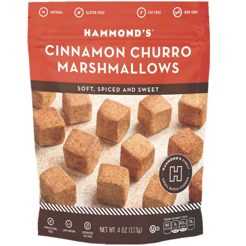 Hammonds Cinnamon Churro Marshmallows 4oz