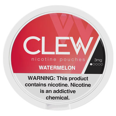 CLEW Nicotine Pouches Watermelon 3mg 5ct