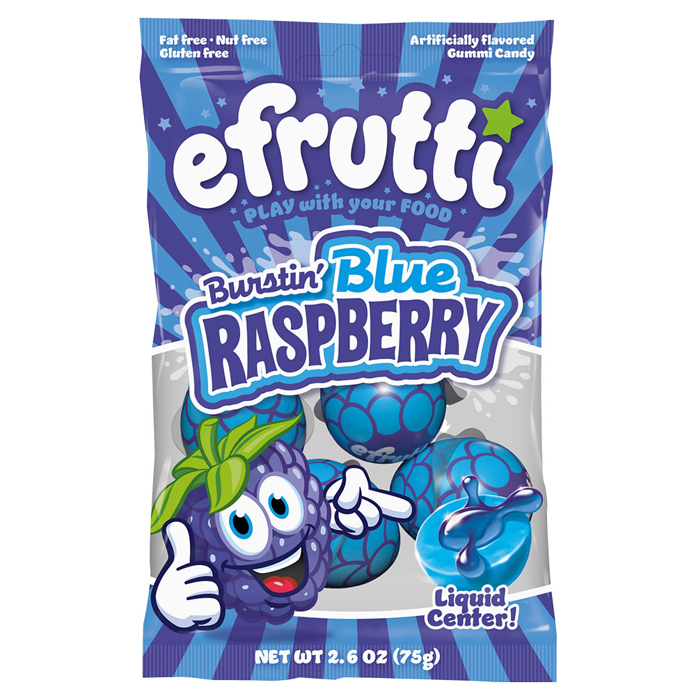 EFrutti Burstin' Blue Splash 2.6oz Bag