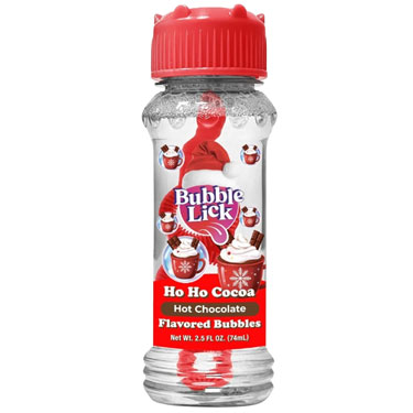 Bubblelick Holiday Mix Bubbles Ho Ho Cocoa 2.5oz Bottle