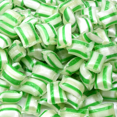 Cavalier Candies Green Pillow Mints 1lb