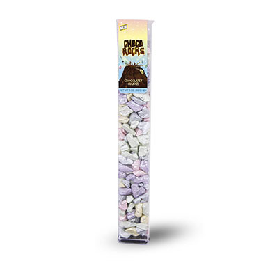 ChocoRocks Pastel Sparkle Mix 2.5oz Candy Tube