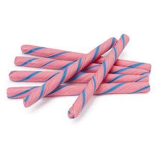  CandySips Candy Straws, Peppermint, 8 Straws, Pack of