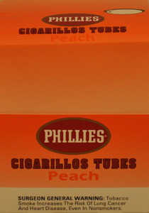 Phillies Cigarillos Peach - 25 Tubes