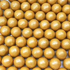 Albert's Color Splash Gumballs Gold 2 lb Bag