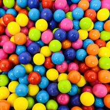 Albert's Color Splash Mini Gumballs Assorted 2 lb Bag