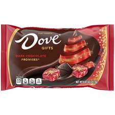Dove Dark Chocolate Christmas 8.87oz Bag
