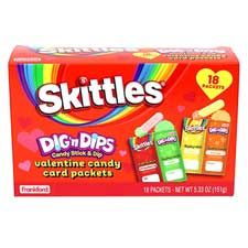 Skittles Valentines Day Dig N Dips 5.33oz Box