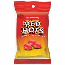 The Original Red Hots 2oz Peg Bag