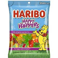 Haribo Happy Hoppers 4oz Bag