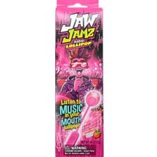 Jaw Jamz Strawberry Audio Lollipop