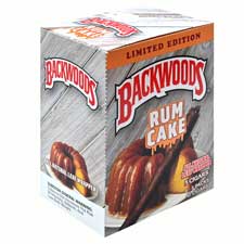 Backwoods Cigars Rum Cake 8 Packs of 5