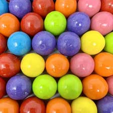 Albert's Color Splash Gumballs Assorted 2 lb 6 Count Case