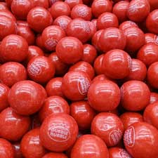 Dubble Bubble 1 Inch Gumballs Sweet Cherry 5 lb