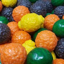 Dubble Bubble 1 Inch Gumballs Fancy Fruit 2 lb