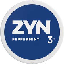 ZYN Nicotine Pouches Peppermint 3mg 5ct