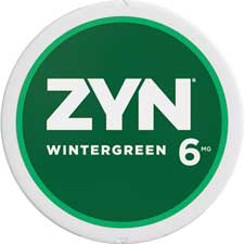 ZYN Nicotine Pouches Wintergreen 6mg 5ct