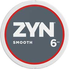ZYN Nicotine Pouches Smooth 6mg 5ct