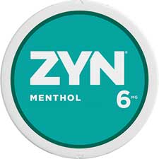 ZYN Nicotine Pouches Menthol 6mg 5ct
