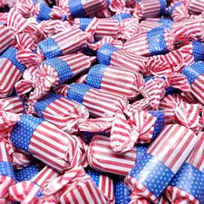 American Flag Tootsie Rolls 5Lb