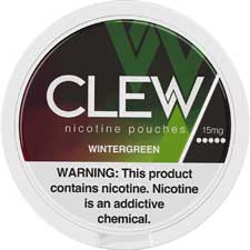 Clew Nicotine Pouches Wintergreen 15mg 5ct