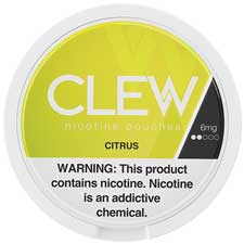 CLEW Nicotine Pouches Citrus 6mg 5ct