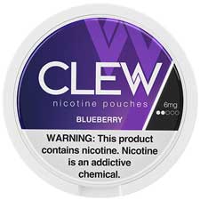 CLEW Nicotine Pouches Blueberry 6mg 5ct