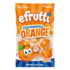 EFrutti 3D Fruit Outrageous Orange 2.6oz Bag