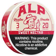 ALP Nicotine Pouches Sweet Nectar 3mg 5ct