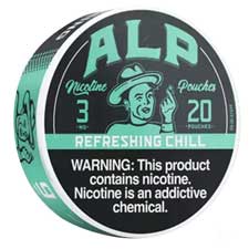 ALP Nicotine Pouches Refreshing Chill 3mg 5ct