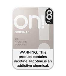 ON Nicotine Pouches Original 8mg 5ct