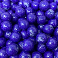 Dubble Bubble 1 Inch Gumballs Grape 5 lb