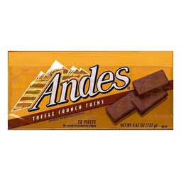 Andes Toffee Crunch Thins 4.67oz Box