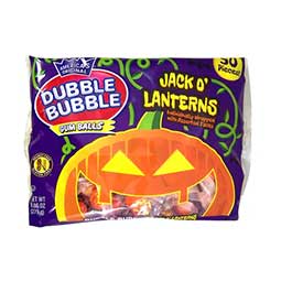 Dubble Bubble Pumpkin Gumballs Bag 9.86 oz