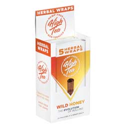 High Tea Wild Honey Herbal Wraps 25 Packs of 5