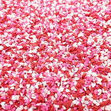 Kerry Mini Red White and Pink Heart Sprinkles 1oz