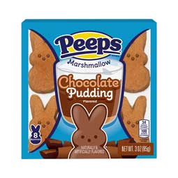 Peeps Easter M and M Bunnies Chocolate Pudding Flavored 3oz Box