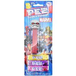 Pez Dispenser Marvel Ant Man with Candy Rolls