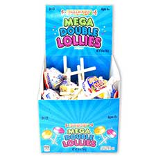 Smarties Mega Double Lollies 24CT Box